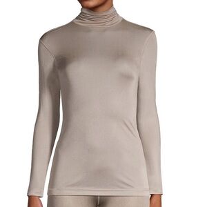 Lands' End/women’s Soft Pebble Long Sleeve Mock Turtleneck NWT size XS